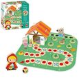 Disset Goula Little Red Ridding Hood Board Game pour les enfants de 2 ans-3