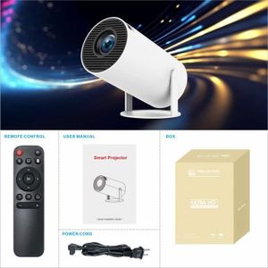 Videoprojecteur Portable WiFi Bluetooth 1080P - 20000 Lumens - Compatible TV/HDMI/Android - Pour Intérieur/extérieur