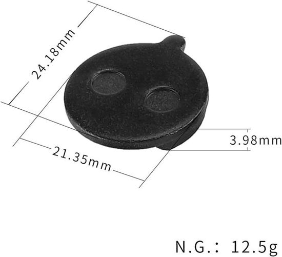 Jeu De 4 Plaquettes De Frein Semi-Métal Pour Trottinette Kugoo M4 - Haute Performance