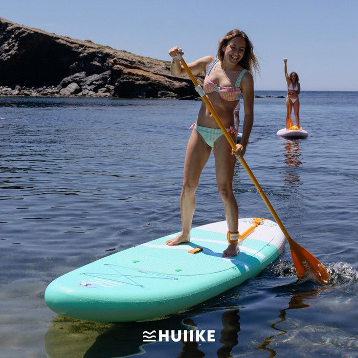 Paddle Gonflable Adulte Accessoires Premium HUIIKE, Corail, Haute Stabilité HUIIKE