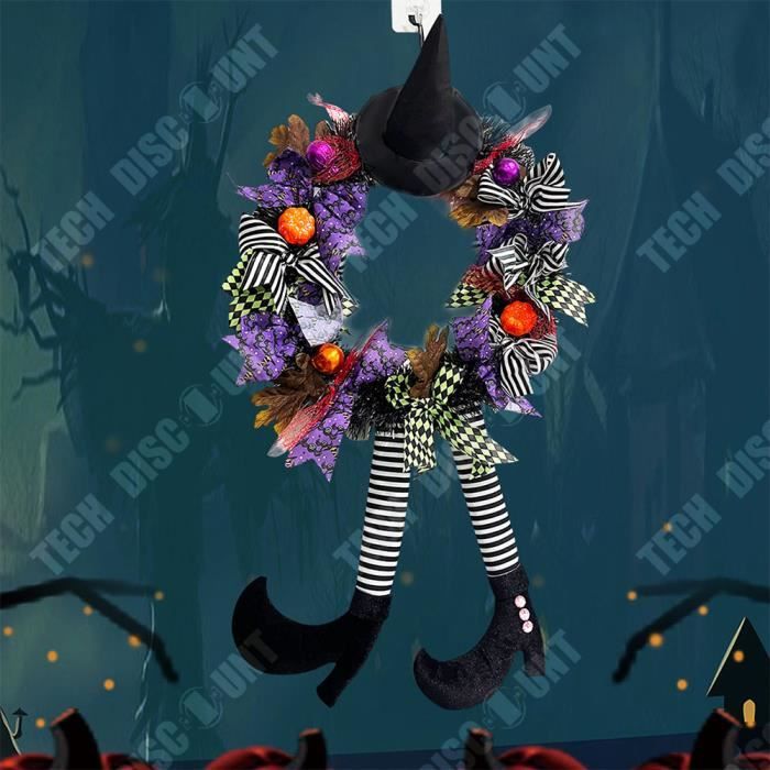 Décorations Halloween 12 Chapeaux De Sorcière En Papier - Couronne, Chapeaux Pliables à Fabriquer