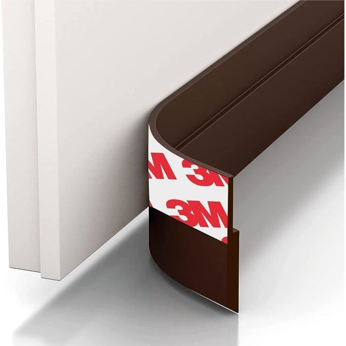 2 Pièces Bas De Porte Adhésif,Bas De Porte Isolant Dessous De Porte