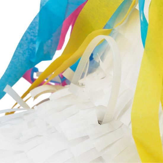 Pinata arc-en-ciel Pignatta multicolore 35 cm 0,2 kg Pinata colorée suspendue Pinata arc-en-ciel Pignatta multicolore 35 cm 0,2 kg Pinata colorée suspendue