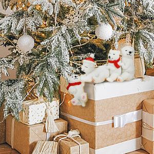Sapin de Noël en céramique : 10 po. en biscuit, prêt à