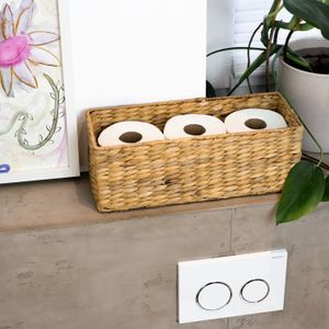 Porte Rouleau Papier Toilette 3-En-1, Porte Papier Toilette Avec Boît À Lingettes Humides