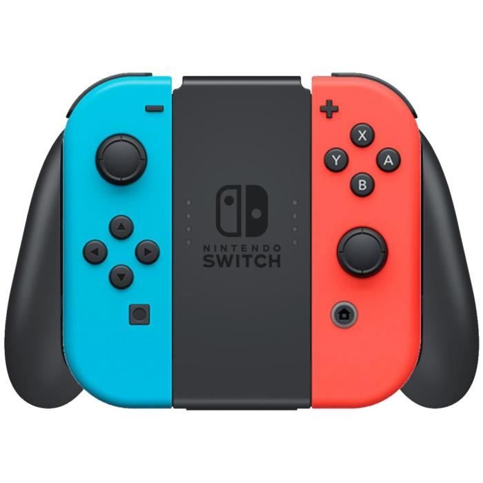 Console Nintendo Switch • Bleu Néon & Rouge Néon - Cdiscount Jeux vidéo