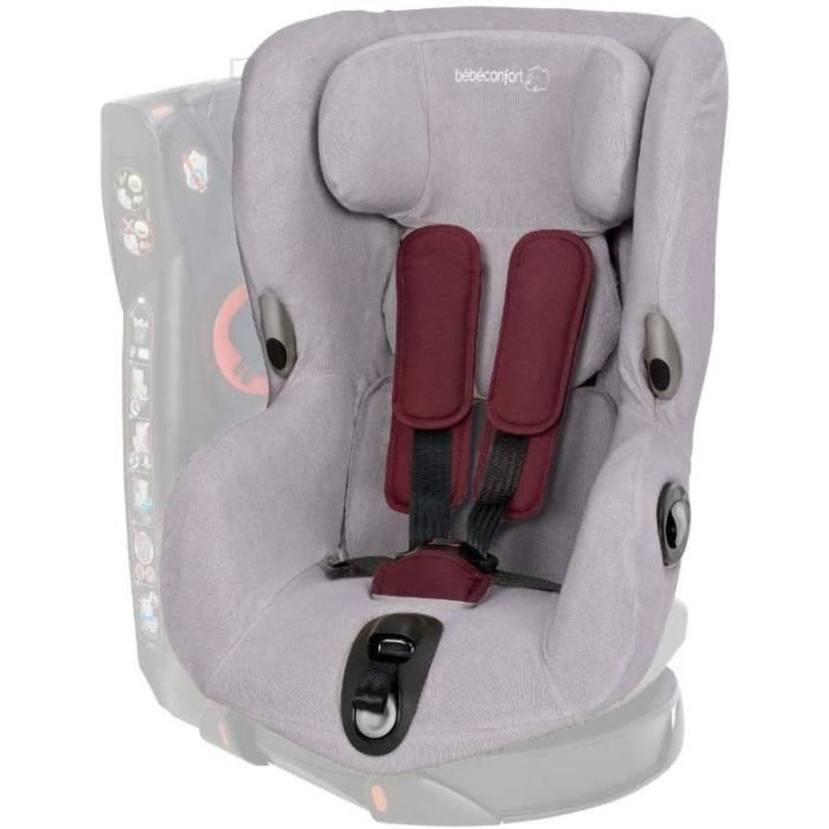 Bebe Confort Housse Eponge Pour Siege Auto Axiss Groupe 1 Cool Grey Achat Vente Siege Auto Bebe Confort Housse Eponge Cdiscount