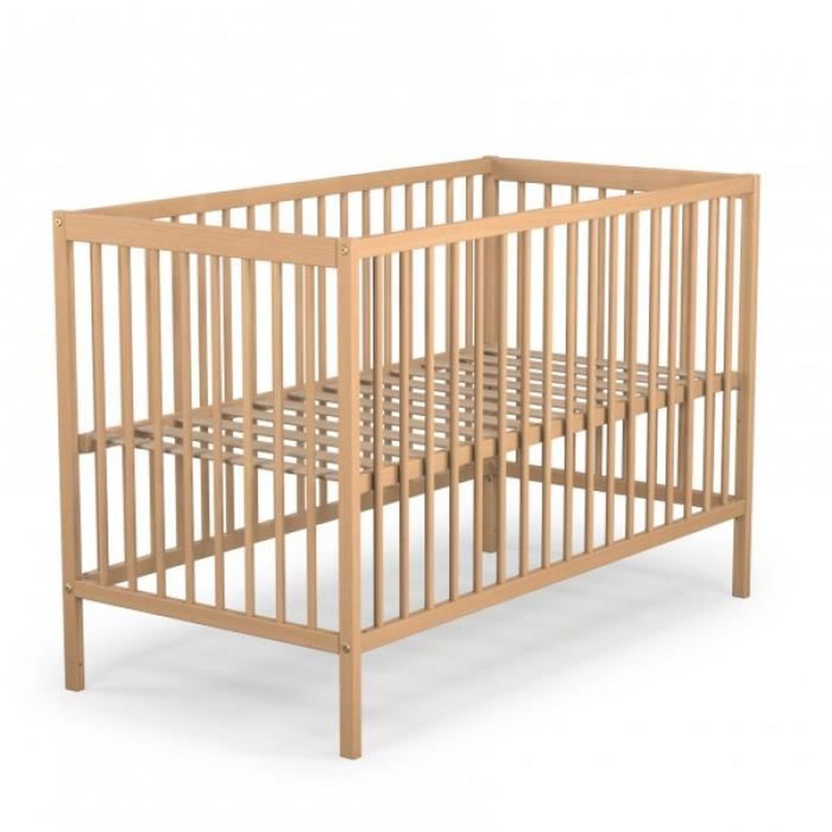 Lit Bebe Hauteur Reglable Bois Naturel 60x1 Terre De Nuit Cdiscount Puericulture Eveil Bebe