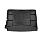 Tapis de Coffre - OMAC - Peugeot 5008 - TPE - Noir - Antidérapant et Imperméable