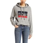 LEVIS Pull à capuche Levi's sweat à capuche gris femme