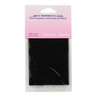 SPERENZA Piece thermocollante percale 11.5 x 25 cm noir ...