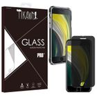 Tikawi Coque Iphone SE 2022 (4.7") Transparente + Verre trempé Anti Espion [Haute Protection] [Anti-Rayure] [Fine, légère et