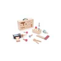 Boite à outils Kid's Hub - Caisse en bois - Malette - Bricolage - Imitation - Enfants - Kids Concept
