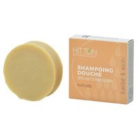 Shampooing Douche au Lait d'ânesse Bio - Nature 100 grammes - Hitton