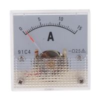 Ampèremètre DC, Instrument De Mesure De Courant, DC 0-15A ~ 0-50A à Choisir 0-15A (75mV)