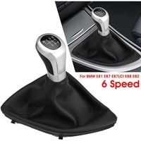 Pommeau Et Soufflet De Levier De Vitesse Pour BMW E90 E91 E92 E93 | Compatible Boîte Manuelle LHD