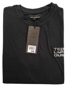 T-SHIRT T-shirt Homme  manches courtes col rond coton doux TED LAPIDUS Noir