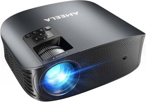 Vidéoprojecteur Projecteur 4K, Vidéoprojecteur avec WiFi et Bluetooth, Film projecteur Full HD 1080P pour Home Cinéma Dolby Audio, Zoom 50%.[Z26]