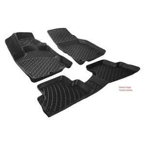 Tapis Caoutchouc Voiture 4 Pièces Pour Renault Megane I (1995-2002) Coupé/Cabriolet | Antidérapant, Facile à Nettoyer
