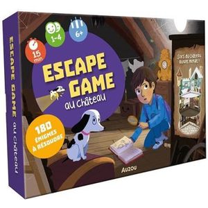 JEU SOCIÉTÉ - PLATEAU Jeu de société - Auzou - Escape game au château - 