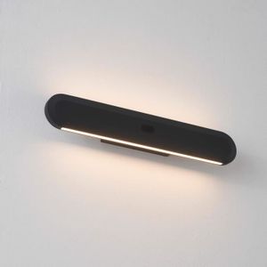 APPLIQUE  Applique d'intérieur noire LED dimmable avec détec
