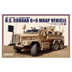 VOITURE À CONSTRUIRE Maquette Véhicule Militaire - MENG - US Cougar 6x6