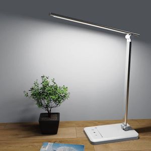 LAMPE A POSER Somerick Lampe de Bureau LED - Lampe de Table à intensité Variable USB avec 5 Niveaux de lnosité et 5 Niveaux, Lampe de Bureau a38