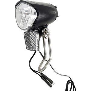ECLAIRAGE POUR VÉLO Lampe de vélo LED 70 Lux Phare avant dynamo moyeu 
