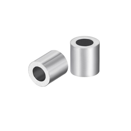 Sourcing Map Lot De 10 Manchons Aluminium Pour Câbles Acier 4mm - Sertissage Robuste