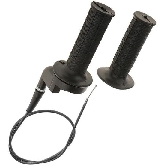 Poignée Gaz Papillon Complète Avec Câble Pour Moto 50-250cc - Guidon 7/8" (22mm) - Dirt Bike, VTT, Pocket Bike