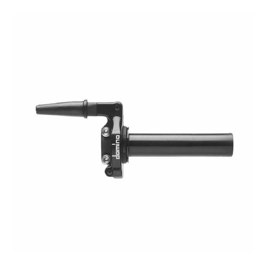 Poignée Gaz à Tirage Rapide En Aluminium Noir - Pour Vélo, Trottinette, Ou Autres Applications Mécaniques