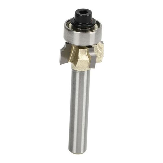 Fraise à Moulurer Pour Défonceuse - Tige 8mm - Profil Concave/convexe - Pour Bois, Travail De Précision - 9