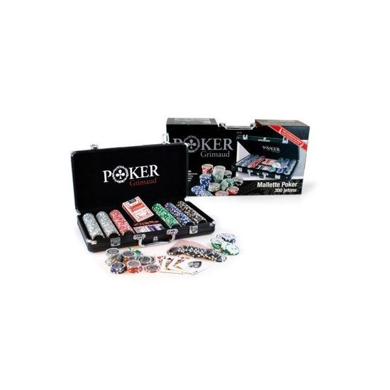 Jeu de casino Grimaud World Poker Tour Malette Alu 300 jetons ...