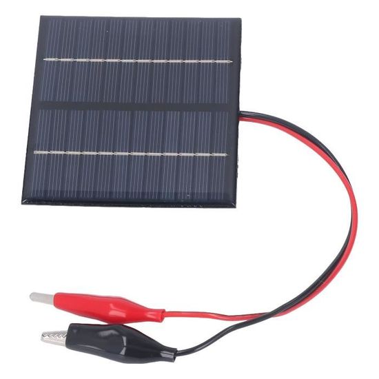Panneau Solaire Miniature 0.3W 5V Avec Fils - Pour Bricolage, Projets éducatifs Ou Petits Appareils