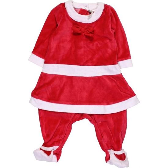 Pyjama 1 Piece Bebe Fille Orchestra 6 Mois Blanc Hiver Vetement Bebe Blanc Blanc Cdiscount Pret A Porter
