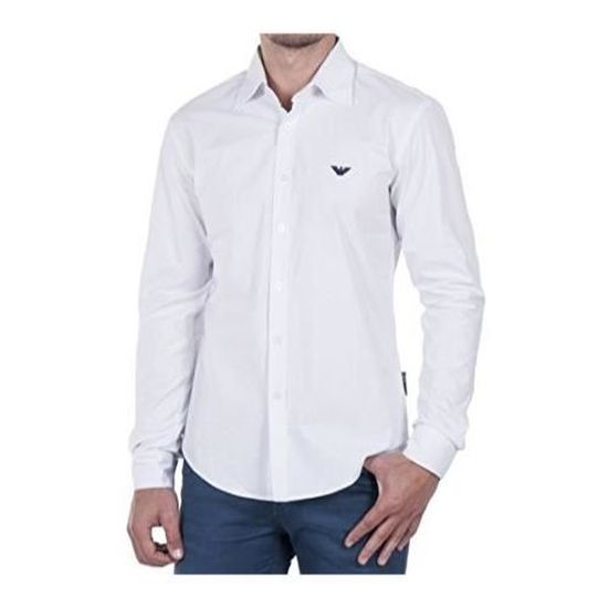 chemise armani blanche