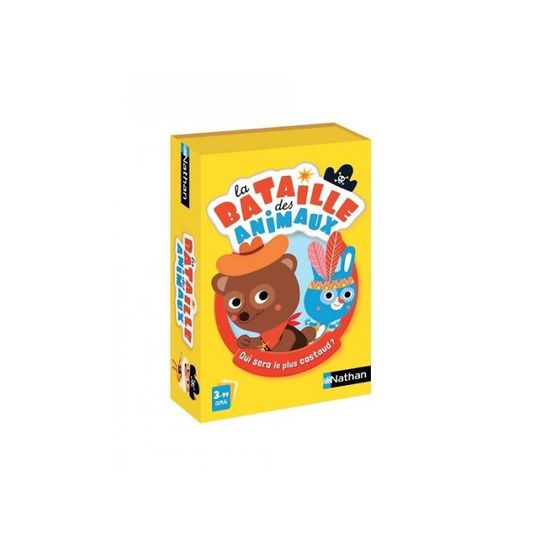 Jeu Bataille des Animaux rigolos, des 3 ans - Jeu de cartes revisite ...