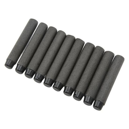 200 Pointes De Fléchettes En Plastique Souple - Compatibles Cibles Électroniques, Résistantes, Lot Avec Boîte De Rangement - Noir - 6