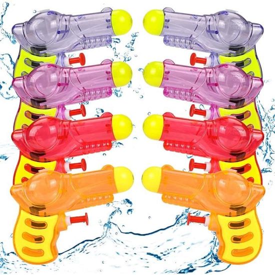 Ilovemilan - 6pcs Pistolet à Eau En Mousse, Colorful Pistolet à Eau