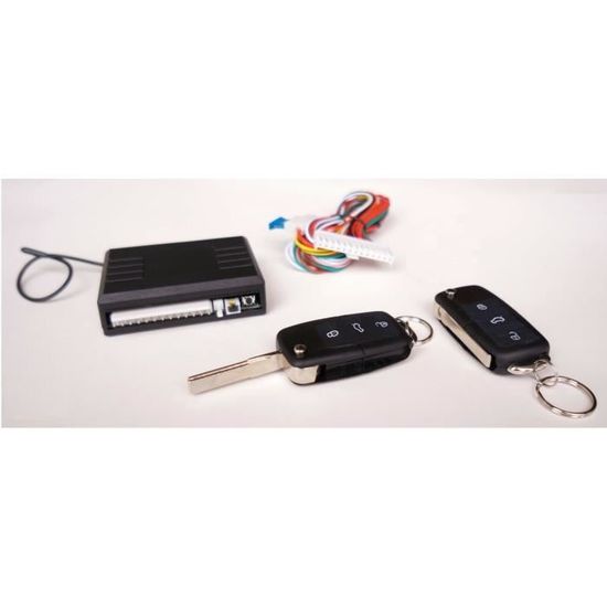 Kit Verrouillage Centralisé Voiture Avec Télécommandes - CSD405-T236, Contrôle Vitres Et Coffre