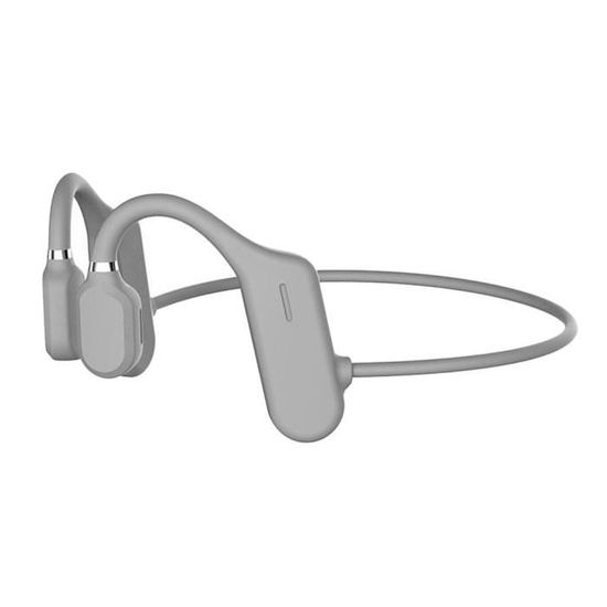 Écouteurs ouverts sans fil à conduction d'air - Casque de sport Bluetooth  avec conduction osseuse - Écouteurs ouverts avec crochet d'oreille pour le