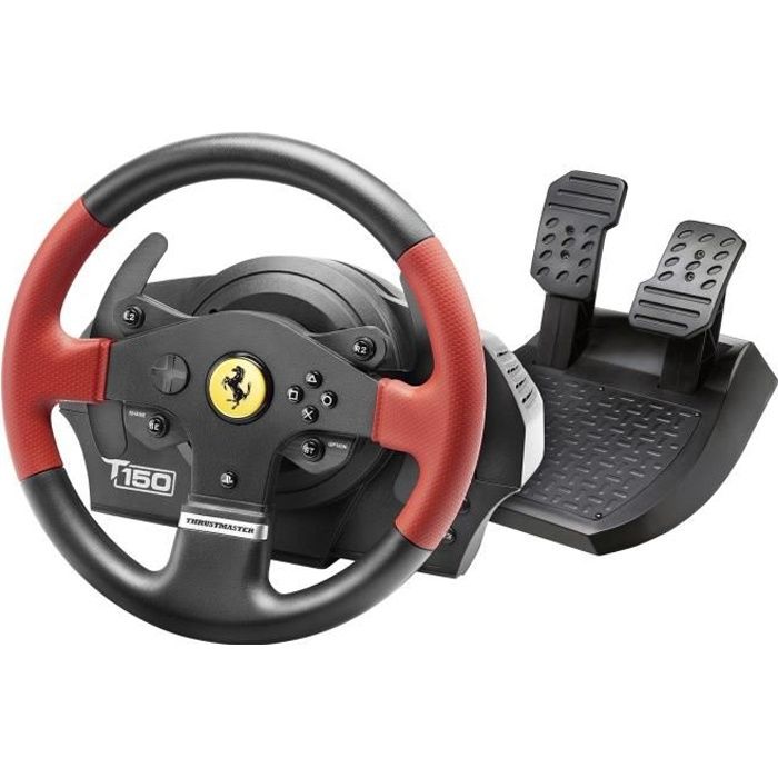Thrustmaster Volant T150 FERRARI Edition - PS3 / PS4 / PC