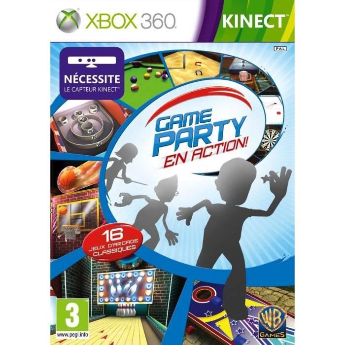 GAME PARTY EN ACTION Kinect / Jeu XBox 360