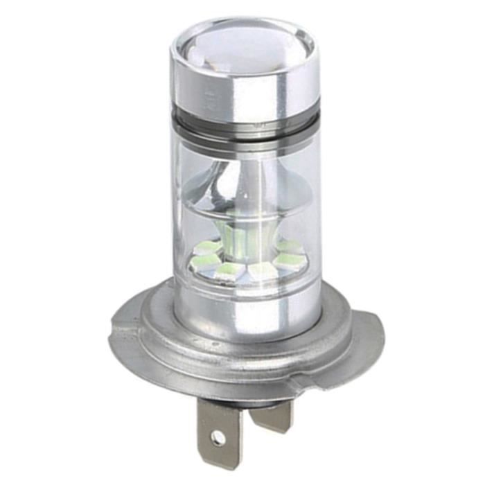 H7 Ampoules LED Anti-Brouillard 100W Super Lumineux 8000k Bleue Froide Super Brillant