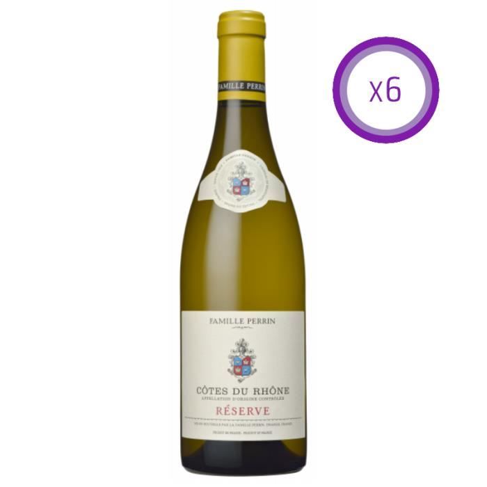 Famille Perrin - Réserve Blanc - Côtes du Rhône - 2021 - 75cl