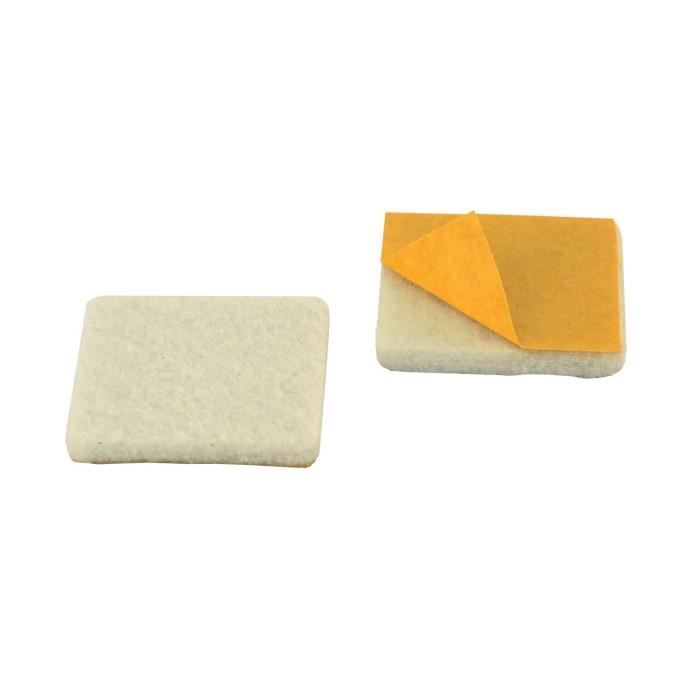 Bulk Hardware BH01672 Paquet de 10 Patins adh/ésives feutre rond diam/ètre 38 mm