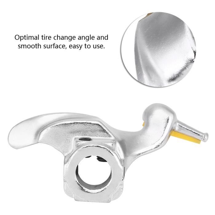 Monte-démonte de roue de changeur de pneu de roue de voiture en acier inoxydable de 28 mm, outil de tête de canard