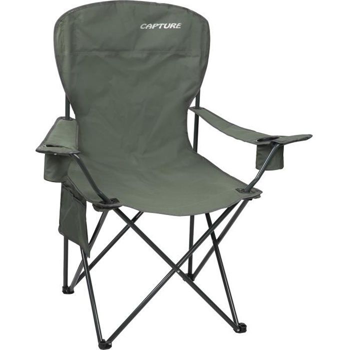 VTK Outdoor - Fauteuil de Camping CONFORT LUXE - Grand Modèle - Pliable