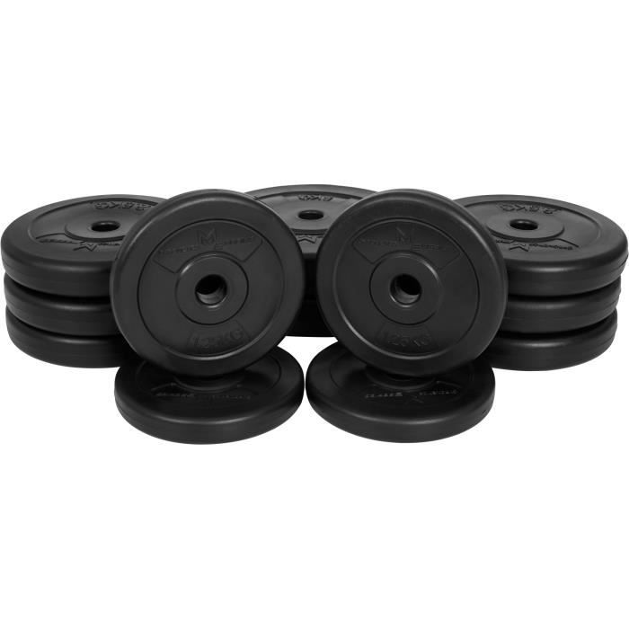 Gyronetics E-Series Lot de 12 disques poids total 30kg (26mm) GN012