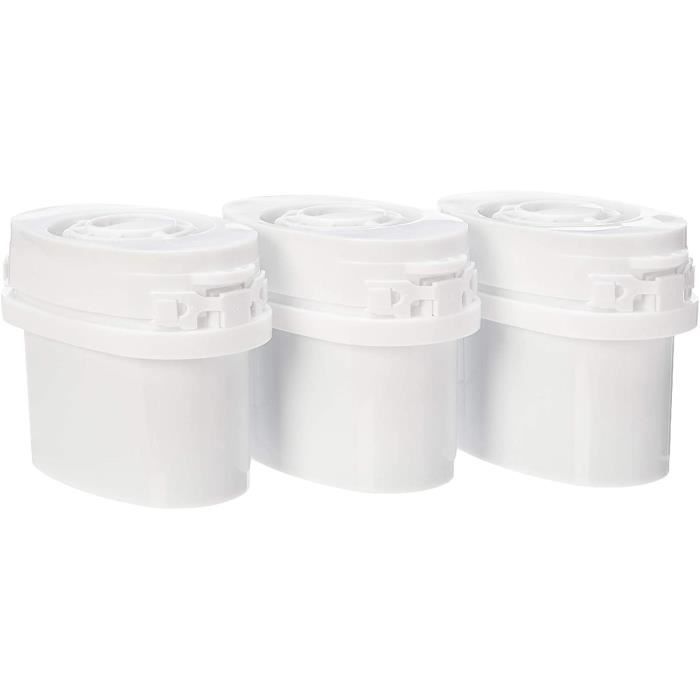 Lot de 3 cartouches pour carafe filtrante, compatibles avec carafes Aqua Optima et Brita MAXTRA (non compatibles avec carafes filtra